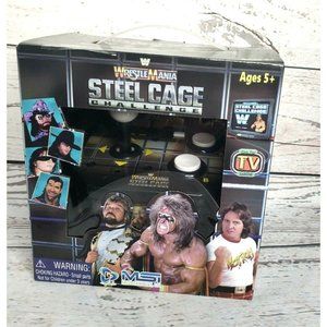 WWE Wrestlemania Steel Cage Challenge Plug & Play Arcade Game 25th Anniversary
